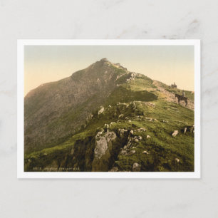 Carte Postale Snowdon - Le Dernier Mile, Gwynedd, Pays de Galles