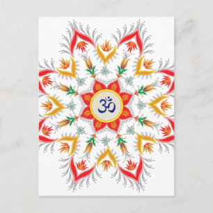 Carte Postale "Sn'owm' flakes ! ! !"