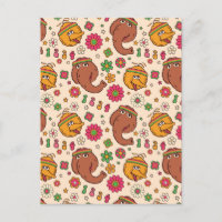 Snuffleupagus et Big Bird Super Flower Motif