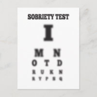 Sobriety Blurry Eye Chart Sobre pas bu
