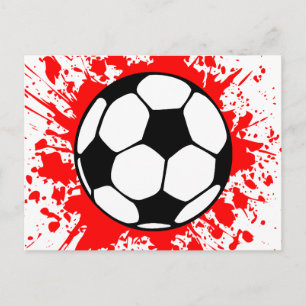 Carte Postale soccer.