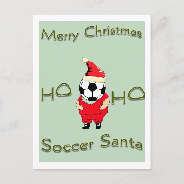 carte postale soccersanta (Devant)