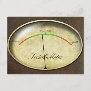Carte Postale Social-Meter