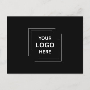 Carte Postale Société de Logo d'Entreprise Personnalisé pour Ent