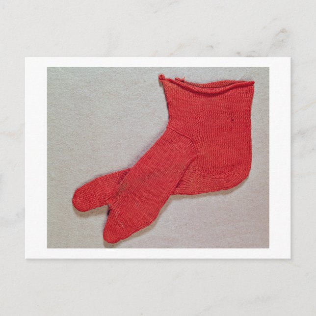 Carte Postale Sock, une paire d'Egypte, perio égypto-romaine (Devant)