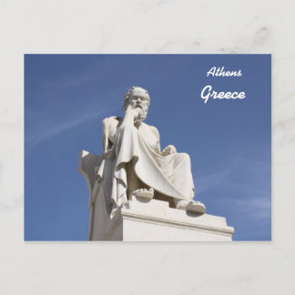 Carte postale Socrates Grèce