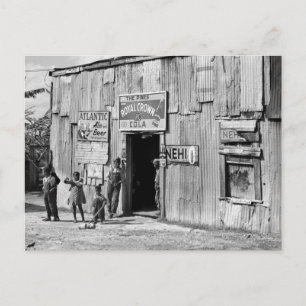Carte Postale Soda Shack, années 1940