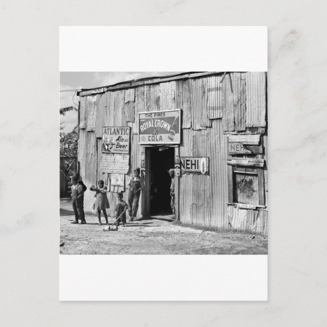 Carte Postale Soda Shack, années 1940 (Devant)