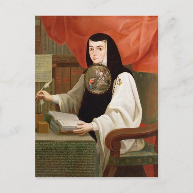 Carte Postale Soeur Juana Ines de la Cruz (Devant)