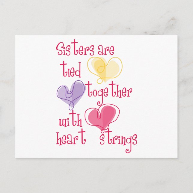 Carte Postale Soeurs (Devant)