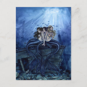 Carte Postale Soeurs de la mer