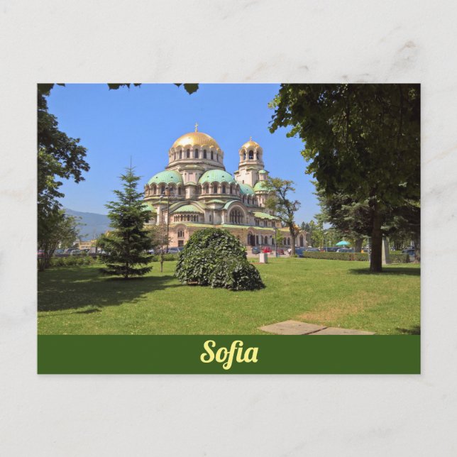 Carte Postale Sofia (Devant)