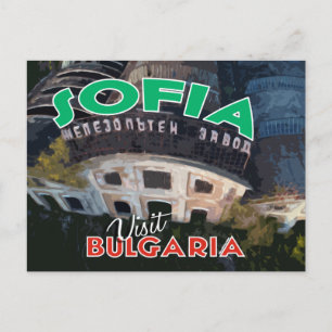 Carte Postale Sofia, visite en Bulgarie
