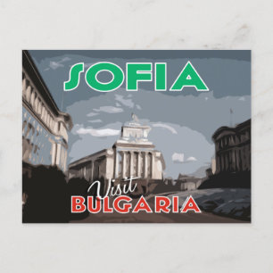 Carte Postale Sofia, visite la Bulgarie...