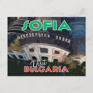 Carte Postale Sofia, visite la Bulgarie...