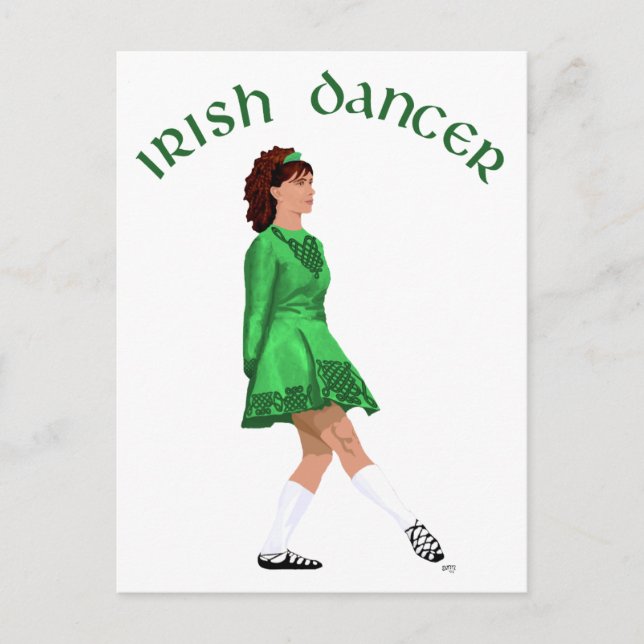 Carte Postale Soft Shoe Irish Dancer (Devant)