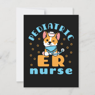 Carte Postale Soins infirmiers pédiatriques et infirmiers pédiat