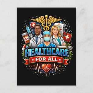 Carte Postale Soins pour tous