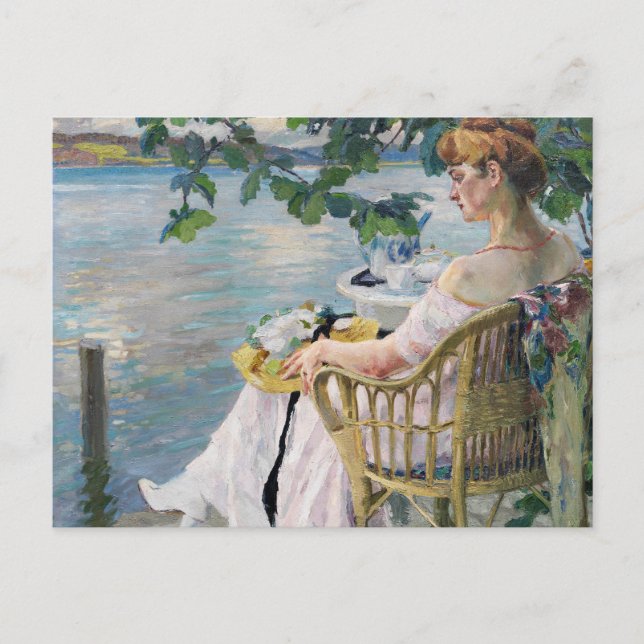 Carte Postale Soir d'été | Edward Cucuel (Devant)
