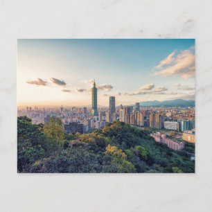 Carte Postale Soirée à Taipei