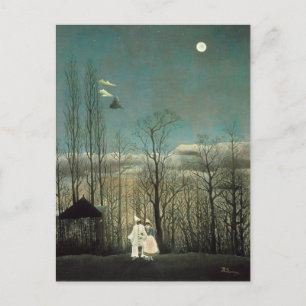 Carte Postale Soirée Carnaval Henri Rousseau