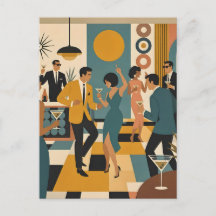 Soirée Dansante Martini du Milieu du Siècle