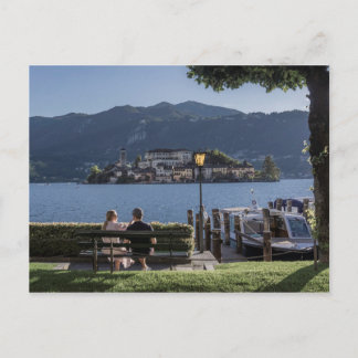 Carte Postale Soirée sur le lac