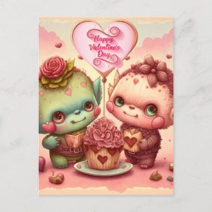 Carte Postale Sois ma valentine