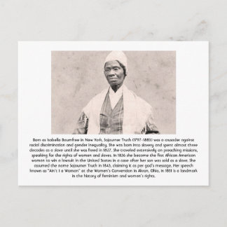 Carte Postale Sojourner Truth - Feminist