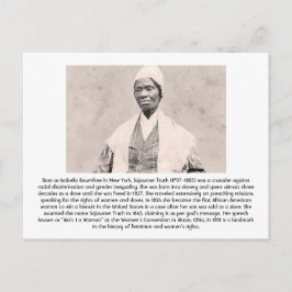 Carte Postale Sojourner Truth - Feminist