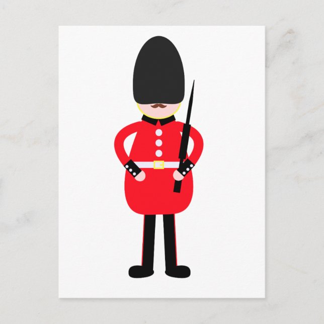 Carte Postale Soldat britannique (Devant)