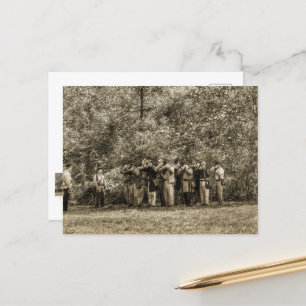 Carte Postale Soldat civil