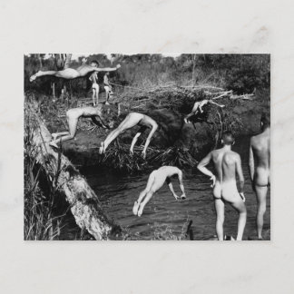 Carte Postale Soldats de plongée