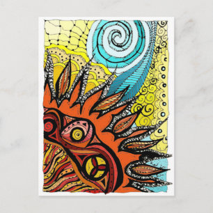 Carte Postale Soleil ATC