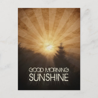 Carte Postale Soleil du bon matin