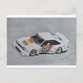 Carte Postale Soleil levant sur les banques