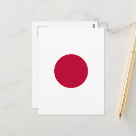 Carte Postale Soleil rouge du Japon