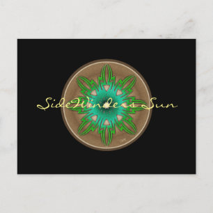 Carte Postale Soleil vert