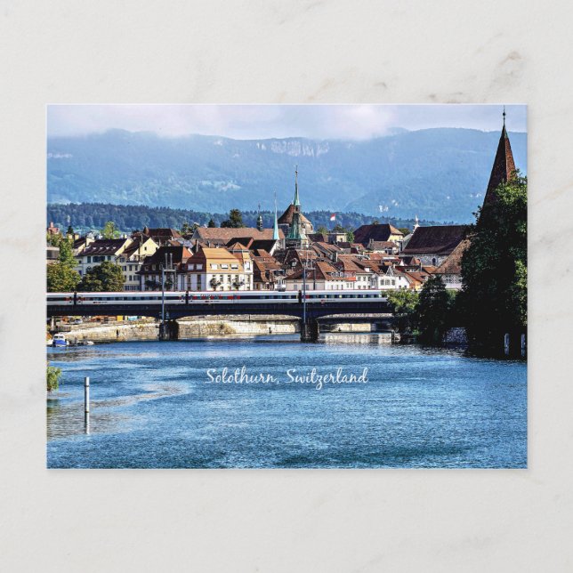 Carte Postale Soleure, Suisse Photographie pittoresque (Devant)