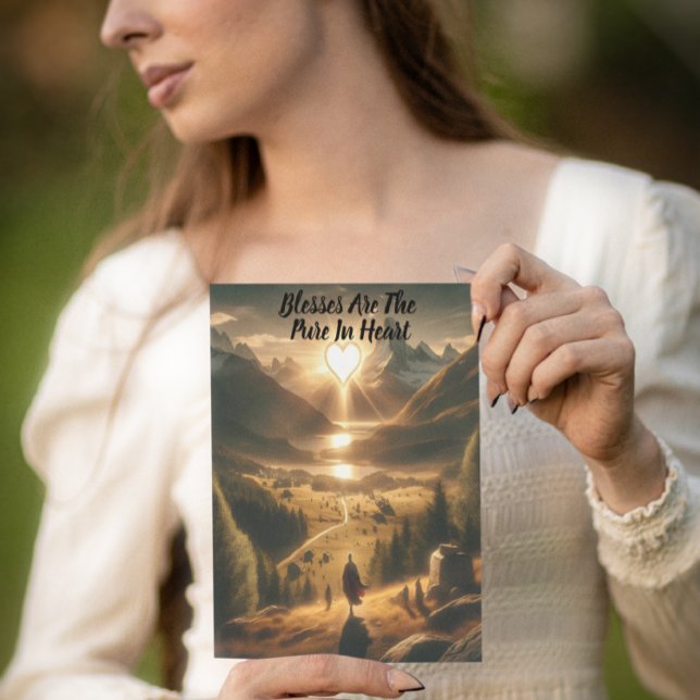 Carte Postale Solitude parmi les montagnes (Créateur téléchargé)