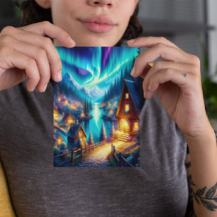 Carte Postale Solitudes Haven : Une retraite Cabine