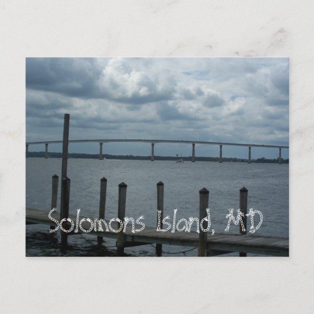 Carte Postale Solomons Island, MD (Devant)