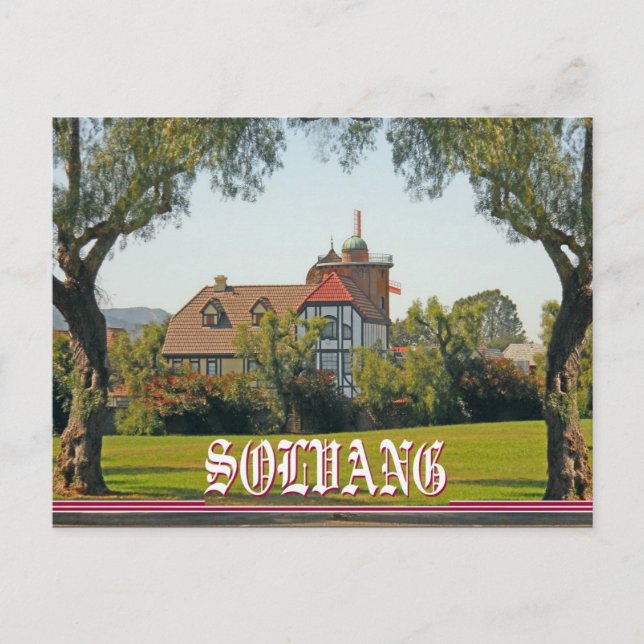 Carte Postale Solvang Californie (Devant)