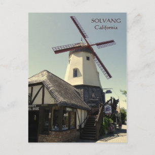 Carte postale Solvang Windmill !