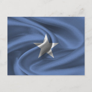 Carte Postale Somalie Flag
