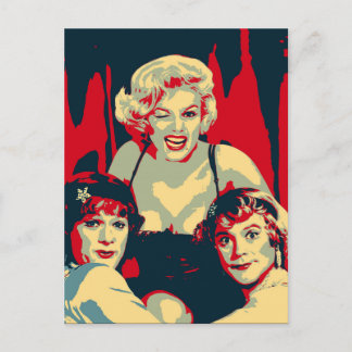 Carte Postale Some like it hot Pop Art