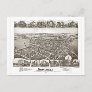 Carte Postale Somerset