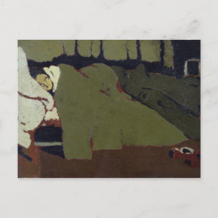 Carte Postale Sommeil, vers 1891