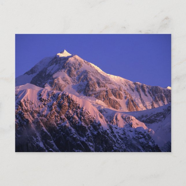 Carte Postale Sommet de Denali Peak Mt. McKinley) à (Devant)