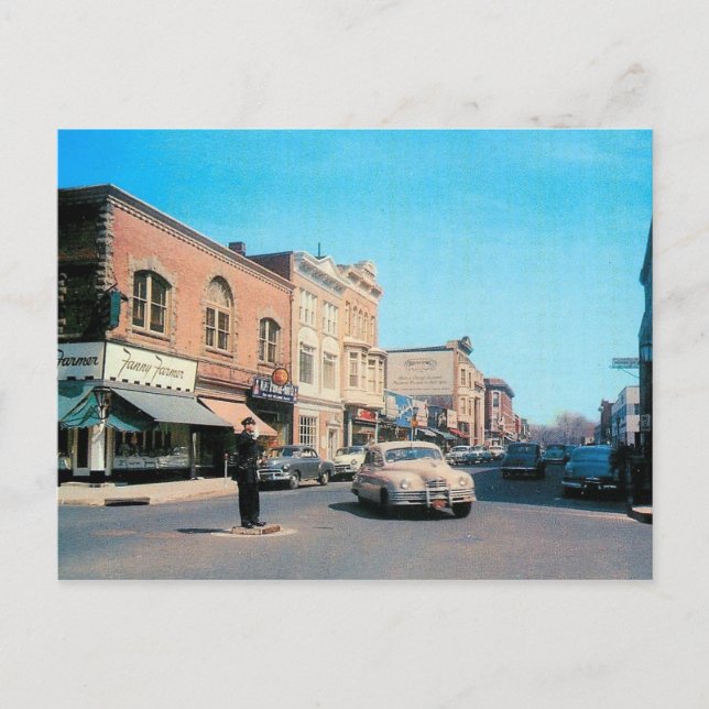 Carte Postale Sommet NJ 1950, Vintage (Devant)